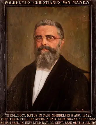 Portret door Betsy van Manen (Collectie Universiteit Leiden)