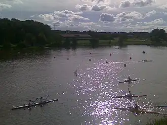 Vandkraftsøen nabij Holstebro