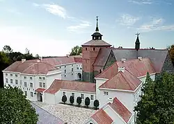 Maquette van het verdwenen slot van Varel (coll. Heimatmuseum Varel)
