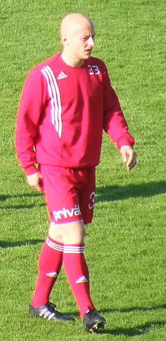 Varga in 2009 als speler van Debrecen