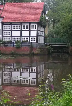 Watermolen op deze beek