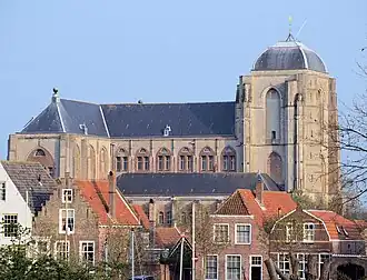 Grote of Onze-Lieve-Vrouwekerk, Veere, gesticht 1342