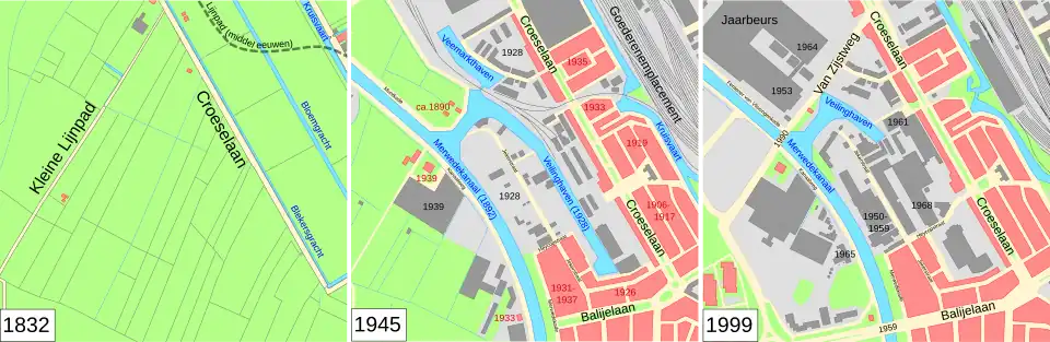 Ontwikkeling Veilinghaven in de polder ten zuidwesten van het Utrechtse stadscentrum.