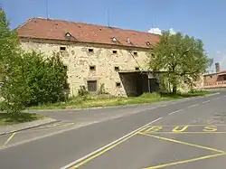 18-eeuwse graanschuur (in 2008 gesloopt)