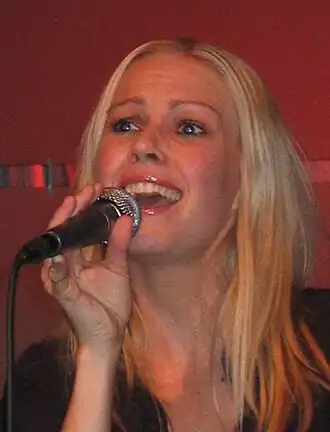 Venke Knutson in actie