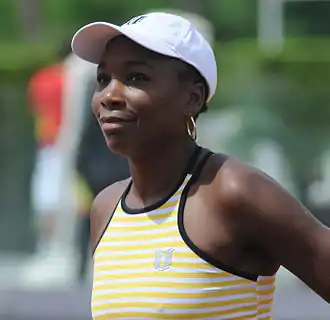 Winnares in het enkelspel, Venus Williams