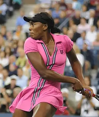 Winnares in het enkelspel, Venus Williams