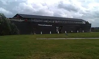 Ark afgemeerd in Wijk bij Duurstede