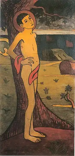 Heilige Sebastiaan, 1892, Musêe departemental Maurice Denis, St Germain-en-Laye