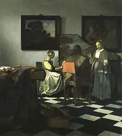 Het concert van Vermeer (1658-1660)