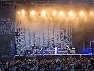 Optreden van Veronica Maggio op het hoofdpodium van het Stavernfestivalen, 8 juli 2016