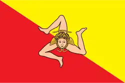 Vlag van Siciliaanse Vespers (1282)