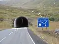 Noordelijke ingang van de Vestfjarðargöng.