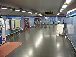 De oostelijke stationshal