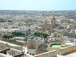 Victoria gezien vanaf de Citadel