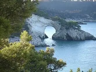 kust, nationaal park Gargano