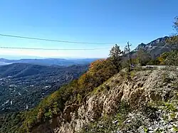 Karstformaties in de Nakerala-richel