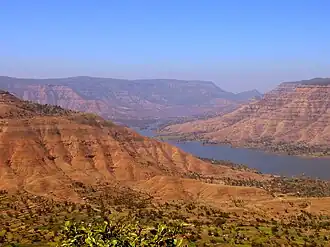 Uitzicht vanuit Panchgani