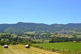 Gezicht op Lescheraines