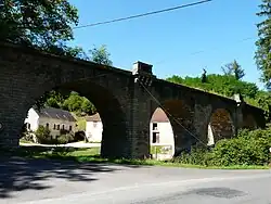 Viaduct van Moulin Neuf in Villac.