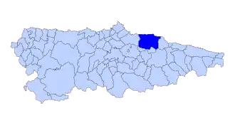 Kaart van Villaviciosa