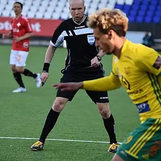 Nevalainen in actie in 2017