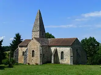 Kerk in Villeneuve-en-Montagne