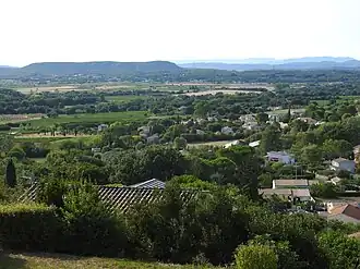 Gezicht op Villevieille