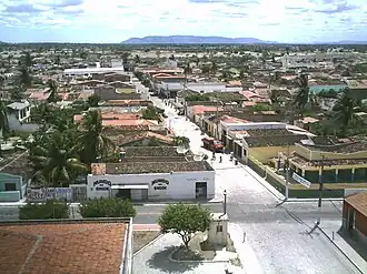 Uitzicht op Ouro Branco