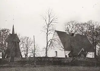 Kerk van Vittaryd in 1934