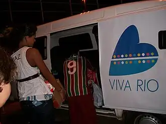 Voedselbus van Viva Rio
