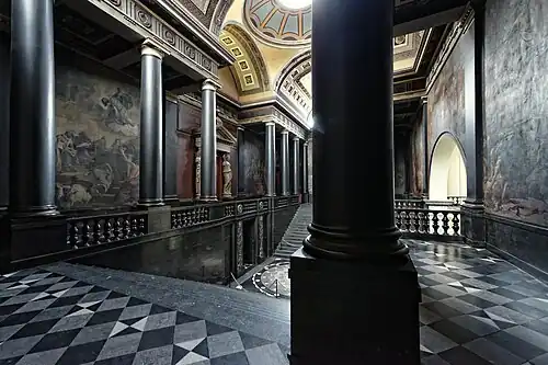 Aula van de Gentse universiteit, Voldersstraat.