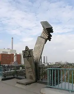 Holocaust gedenkteken Putlitzbrücke (1987), Berlijn