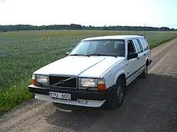 Volvo 740, ontworpen door Jan Wilsgaard