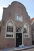 Pakhuis; kerk