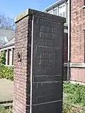 Gedenkmonument burgemeester Vernède