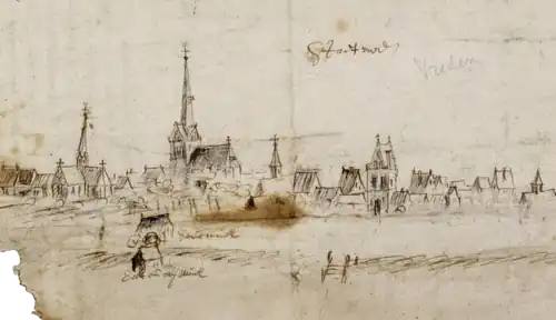 Vreden in 1649. (Nicolaes van Geelkercken)