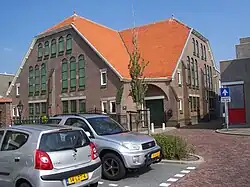 Vredeskerk, vanaf Baljuwstraat