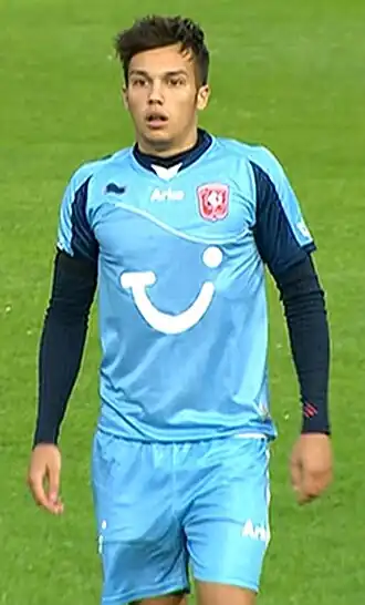 Vujičević bij FC Twente in 2011.