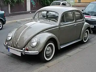 Een Volkswagen Kever uit 1953