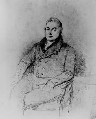 Portret van Willem Daniel Cramer door Nicolaas Pieneman (1848)