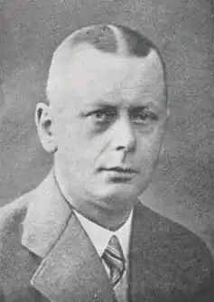 Burgemeester W. Zeeuw (ca. 1939)