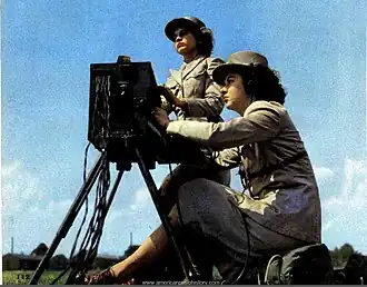 WAC Signal Corps operators in 1944