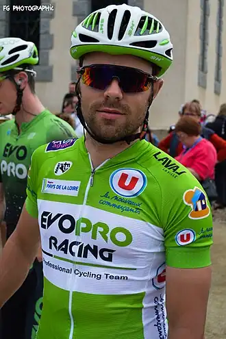 Wouter Wippert uitkomend voor EvoPro (2019)