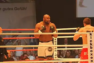 Bob Sapp bij het 2011 WKA-WC Karlsruhe.
