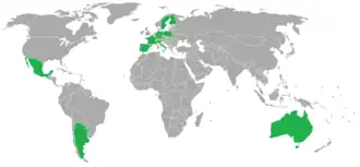 De landen en steden die in 2017 een WK-rally organiseren