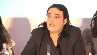 Al-Husseini op het International Conference on Free Expression and Conscience 2017.