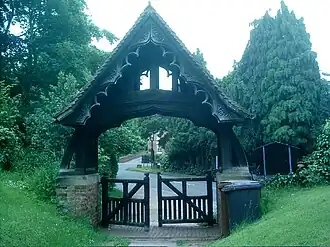 Walton on Trent lytch gate