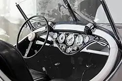 Wanderer W25K Roadster, interieur