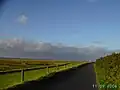 Wandelpad langs de Waddenzeekust bij Sahlenburg